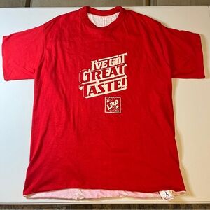 Vintage 70’s Cola/7Up Reversible Red & White T-Shirt